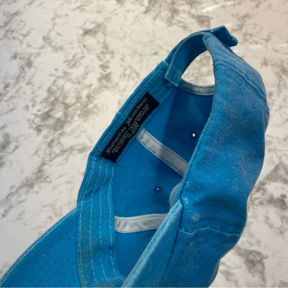 Florida Gulf Coast Beach Vacation Hat Two tone Blue Lightweight one Size - Picture 5 of 12